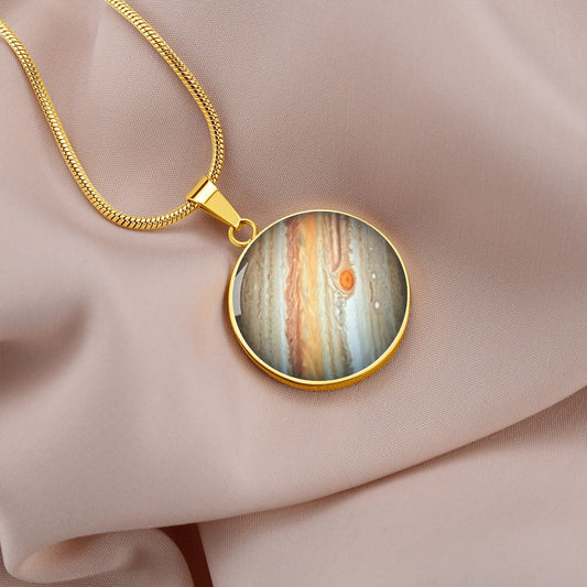 Jupiter Necklace, Space Collection, 18K Gold
