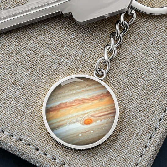Jupiter Keychain, Space Collection (Steel)